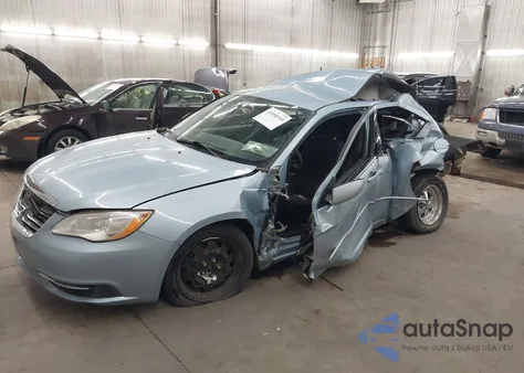 2013 Chrysler 200 Lx from USA, damaged, VIN 1C3CCBAB5DN641433
